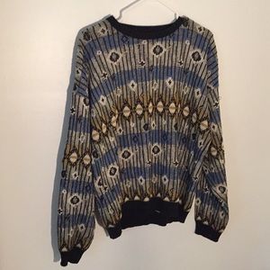 Vintage Jumper sweater size S/M Grandad Style